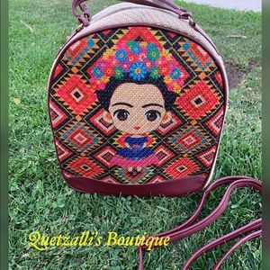 Mochilas Frida Khalo 100% Mexicanas